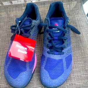 Reebok CrossFit nanoframe blue purple pink
